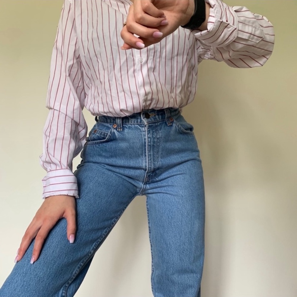 Levi’s orange tag high waisted
